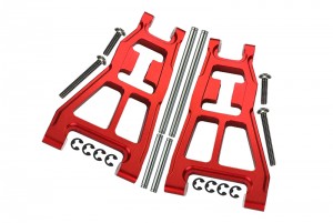 GPM DT3055 ALUMINIUM FRONT LOWER SUSPENSION ARM TAMIYA RC 1/10 DT-03 BUGGY - RED - DT3055-R