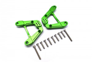 GPM SCX6030 ALUMINUM ADJUSTABLE REAR DAMPER MOUNT AXI251001 FOR 1/6 AXIAL RACING SCX6 AXI05000 - GREEN - SCX6030-G