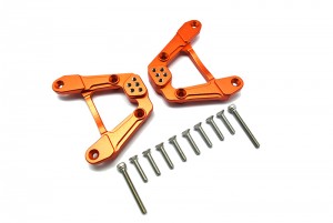 GPM SCX6030 ALUMINUM ADJUSTABLE REAR DAMPER MOUNT AXI251001 FOR 1/6 AXIAL RACING SCX6 AXI05000 - ORANGE - SCX6030-OR