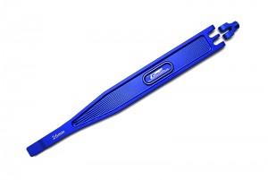 GPM GT0126L ALUMINUM BATTERY HOLD-DOWN PLATE RC TRAXXAS 1/10 4WD 4-TEC 3.0 CAR - GT0126L-B