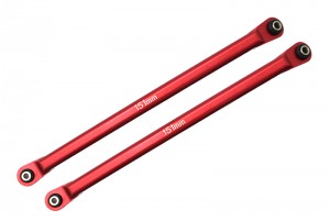 GPM RBX049R ALUMINUM REAR CHASSIS LINKS PARTS 1/10 AXIAL RACING RBX10 RYFT BRUSHLESS ROCK BOUNCER AXI03005 - RED - RBX049R-R