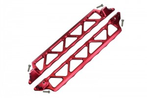 GPM TXM014 ALUMINIUM SIDE TRAIL FOR 6S TRAXXAS XMAXX 6S 8S MONSTER - Red - TXM014-R