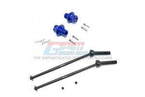 GPM MAK14013 ALUMINUM REAR CVD W/ 13MM HEX W/ FRONT KNUCKLE ARMS ARRMA 1/8 KRATON 6S / OUTCAST 6S  / NOTORIOUS 6S - BLUE - MAK14013-B