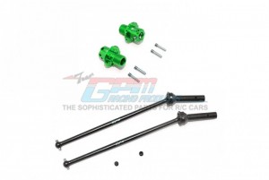 GPM MAK14013 ALUMINUM REAR CVD W/ 13MM HEX W/ FRONT KNUCKLE ARMS ARRMA 1/8 KRATON 6S / OUTCAST 6S  / NOTORIOUS 6S - GREEN - MAK14013-G