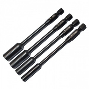 ROADTECH NSD064-OC High End Black Ti Tips Box 4.0/5.5/7.0/8.0mm 100mm length - NSD064-OC