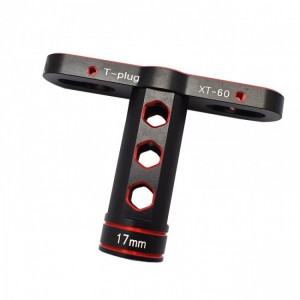 ROADTECH NSD070-OC 17mm Wheel Wrench Sleeve Tool W/ Connector Soldering Stand Black Red - NSD070-OC
