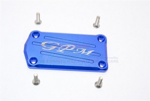 GPM SCX2017 ALUMINIUM RECEIVER COVER 1/10 RC AXIAL SCX10 II CRAWLER - Blue - SCX2017-B