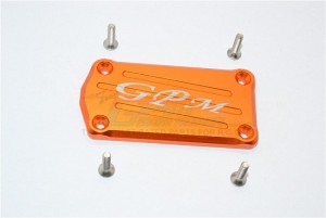 GPM SCX2017 ALUMINIUM RECEIVER COVER 1/10 RC AXIAL SCX10 II CRAWLER - Orange - SCX2017-OR