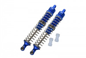 GPM LMT130F/R ALUMINUM FRONT/REAR ADJUSTABLE SPRING DAMPERS - 130mm LOS243013 LOSI 1/8 RC LMT 4WD SOLID AXLE MONSTER TRUCK LOS04022 - BLUE - LMT130F/R-B-S