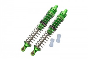 GPM LMT130F/R ALUMINUM FRONT/REAR ADJUSTABLE SPRING DAMPERS - 130mm LOS243013 LOSI 1/8 RC LMT 4WD SOLID AXLE MONSTER TRUCK LOS04022 - GREEN - LMT130F/R-G-S
