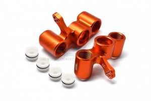 GPM SKE021 ALUMINUM FRONT KNUCKLE ARM TEAM CORALLY 1/10 SKETER XL4S MONSTER - SKE021-OR