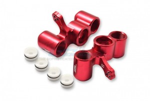 GPM SKE021 ALUMINUM FRONT KNUCKLE ARM TEAM CORALLY 1/10 SKETER XL4S MONSTER - RED - SKE021-R