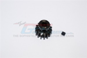 GPM TXM014TS STEEL MOTOR GEAR FOR 6S TRAXXAS XMAXX 6S - 15T - TXM015TS-BK