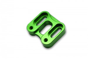 GPM SCX6024 ALUMINUM FRONT KNUCKLE SERVO MOUNT AXIAL RACING 1/6 RC SCX-6 CRAWLER - GREEN - SCX6024-G