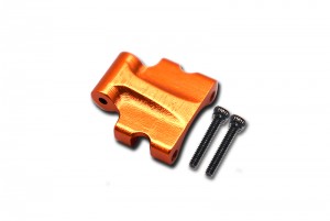 GPM SCX24013B ALUMINUM REAR UPPER TIE ROD CONNECTOR  AXIAL RACING 1/24 4WD SCX24 DEADBOLT AXI90081 - SCX24013B-OR