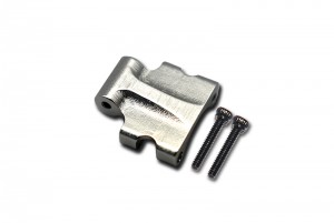 GPM SCX24013B ALUMINUM REAR UPPER TIE ROD CONNECTOR  AXIAL RACING 1/24 4WD SCX24 DEADBOLT AXI90081 - SILVER - SCX24013B-S