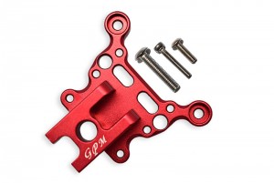GPM MAK015FAN ALUMINUM FRONT SUSPENSION LINK STABILIZER ARRMA KRATON / INFRACTION / OUTCAST / INFRACTION / TALION 6S - RED - MAK015FAN-R