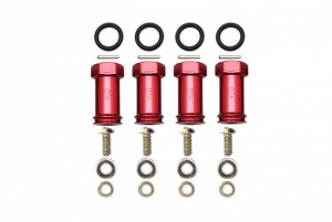 GPM ERV010/+20MM ALLOY HEX ADAPTOR +20mm TRAXXAS 1/16 MINI E-REVO Buggy - RED - ERV010/+20MM-R