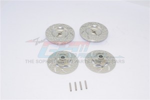 GPM ERV010A/DISK ALLOY BRAKE DISK HEX ADAPTORS TRAXXAS 1/16 MINI E-REVO - ERV010A/DISK-S - ERV010A/DISK-S