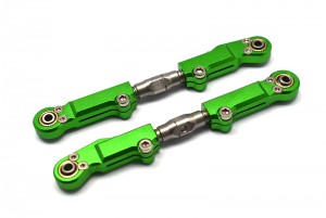 GPM SKE057S ALUMINUM STEEL REAR UPPER ARM TIE ROD TEAM CORALLY 1/10 SKETER XL4S BRUSHLESS MOSTER TRUCK C-00191 - GREEN - SKE057S-G