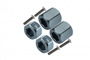 GPM MYT010/75125 ALUMINUM F&R HEX ADAPTERS AXIAL RACING 1/18 YETI JR SCORE TROPHY TRUCK AX90052 - MYT010/75125-GS