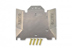 GPM RBX10ZSP1 STAINLESS STEEL CHASSIS PROTECTION PLATE HOLLOW / LASER TYPE AXIAL RACING 1/10 4WD RBX10 RYFT BRUSHLESS ROCK BOUNCER AXI03005 - LASER TYPE - RBX10ZSP1A-OC
