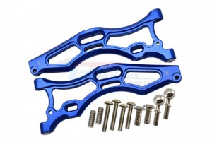 GPM MAFT5507 ALUMINUM FRONT LOWER ARMS ARRMA 1/7 4WD FIRETEAM TACTICAL UNIT 6S BLX SPEED ASSAULT VEHICLE ARA7618 - MAFT5507-B