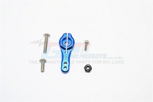 ALUMINIUM 25T SERVO HORN - AXIAL SCX10 II - Blue - SCX2025T-B
