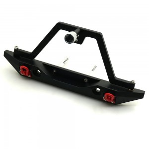 Aluminium Metal Rear Bumper W/ Spare Tyre Lock For 1/10 RC AXIAL RACING SCX-10 - SCX10-002