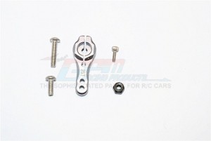 ALUMINIUM 25T SERVO HORN - AXIAL SCX10 II - Gun silver - SCX2025T-GS
