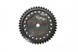 GPM TRX4045TS-BK CARBON STEEL SPUR GEAR - 45T 1/10 TRAXXAS RC TRX-4 / TRX-6 MONSTER - TRX4045TS-BK