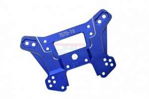 GPM SLE028 ALUMINUM 7075-T6 FRONT DAMPER PLATE TRAXXAS 1/8 4WD SLEDGE MONSTER TRUCK 95076-4 - BLUE - SLE028-B