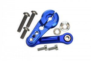 GPM MAK16025T ALUMINUM TIE ROD  SERVO HORN - 25T ARRMA 1/8 4WD KRATON / TALION  / OUTCAST / TYPHON 6S BLX - BLUE - MAK16025T-B
