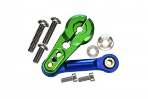 GPM MAK16025T ALUMINUM TIE ROD  SERVO HORN - 25T ARRMA 1/8 4WD KRATON / TALION  / OUTCAST / TYPHON 6S BLX - GREEN - MAK16025T-G