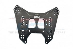 GPM MAFT030 ALUMINUM 7075-T6 REAR DAMPER PLATE ARRMA 1/7 4WD FIRETEAM TACTICAL UNIT / MOJAVE BIG ROCK 6S BLX - BLACK - MAFT030-BK