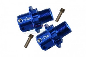 GPM SLE010/+13MM CARBON STEEL SPUR GEAR 51T TRAXXAS 1/8 RC 4WD SLEDGE MONSTER TRUCK 95076 - BLUE - SLE010/+13MM-B