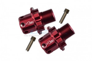 GPM SLE010/+13MM CARBON STEEL SPUR GEAR 51T TRAXXAS 1/8 RC 4WD SLEDGE MONSTER TRUCK 95076 - RED - SLE010/+13MM-R