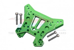 GPM SLE030 ALUMINUM 7075 T6 REAR DAMPER PLATE TRAXXAS 1/8 RC 4WD SLEDGE MONSTER TRUCK 95076 - SLE030-G