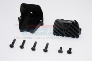 GPM TXM018 ALUMINIUM MOTOR HEATSINK MOUNT FOR 6S TRAXXAS XMAXX 6S - Black - TXM018-BK