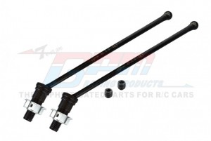 GPM TXM8190F/RNL MEDIUM CARBON STEEL FRONT/REAR CVD SHAFT WITH ALUMINIUM HEX ADAPTER FOR TRAXXAS X-Maxx 8S WideMaxx MONSTER - TXM8190F/RNL-S