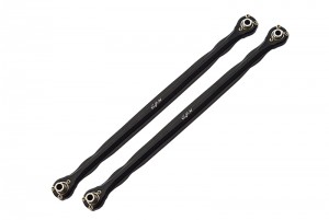 GPM TXM047NL ALUMINIUM 6061-T6 FRONT STEERING ROD TRAXXAS 1/5 ELECTRIC 4WD X-MAXX 8S MONSTER TRUCK - BLACK - TXM047NL-BK