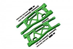 GPM SLE055 ALUMINIUM 6061-T6 FRONT LOWER ARMS TRAXXAS 1/8 4WD SLEDGE MONSTER TRUCK 95076-4 - SLE055-G