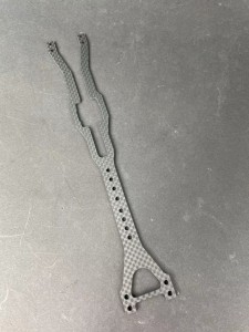 3RACING SAK-AS616/V2 Graphite Upper Deck For 1/10 ADVANCE 21M Touring Car - SAK-AS616/V2