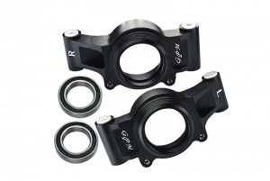 GPM TXM022L ALUMINUM 6061-T6 REAR OVERSIZED KNUCKLE ARM 1/5 RC TRAXXAS X-MAXX 6S 8S MONSTER - TXM022L-BK