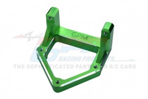 GPM HR024 ALUMINUM 7075-T6 SERVO MOUNT  LOSI 1/10 4WD HAMMER REY U4 ROCK RACER LOS03030 - GREEN - HR024-G