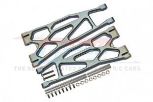 GPM TXM055F/RL ALUMINIUM 6061-T6 FRONT/REAR EXTENDED LOWER ARMS WIDEMAXX #7895 TRAXXAS 1/5 ELECTRIC 4WD X-MAXX 8S MONSTER TRUCK - TXM055F/RL-GS