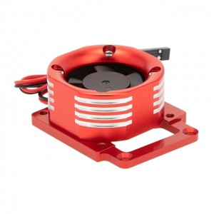 Aluminium High Speed Motor Heatsink Cooling Fan 1/8 RC Traxxas Sledge Monster Truck 95076-4 - Red - SLE-FAN01/G