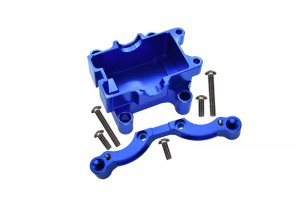 GPM TT028 ALLOY FRONT DAMPER PLATE W/ GEAR BOX For TAMIYA 1/10 TT01 RC CAR - TT028-B