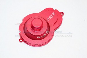 GPM SCX2038GCA ALUMINIUM SPUR GEAR COVER 1/10 AXIAL SCX10 II CRAWLER - Red - SCX2038GCA-R