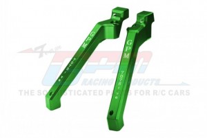 GPM SLE016RA ALUMINUM 7075-T6 REAR CHASSIS BRACE TRAXXAS 1/8 4WD SLEDGE MONSTER TRUCK-95076-4 - SLE016RA-G